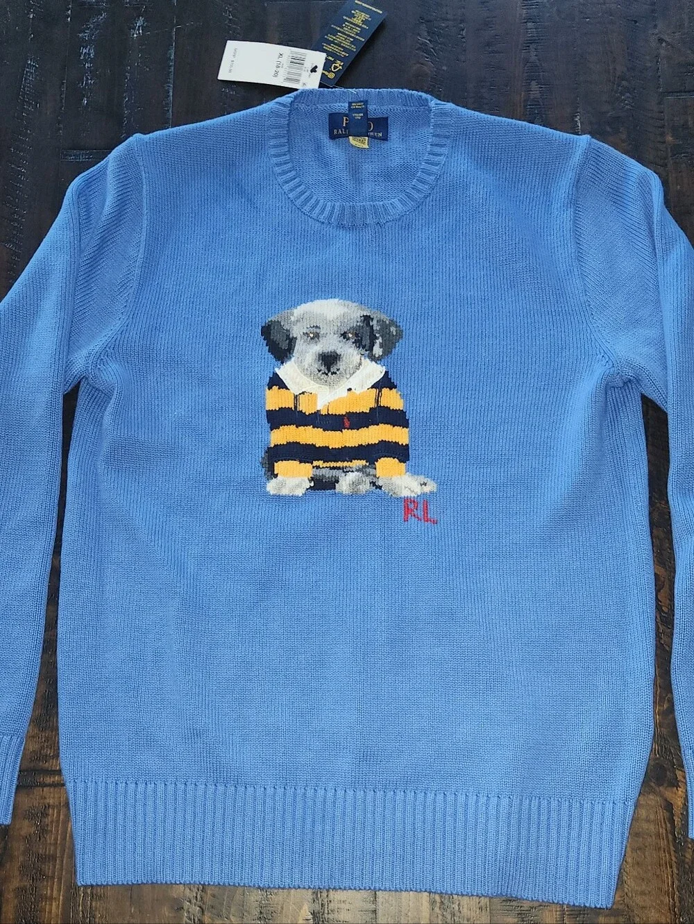 Ralph Lauren: Sweater with Dog Motif